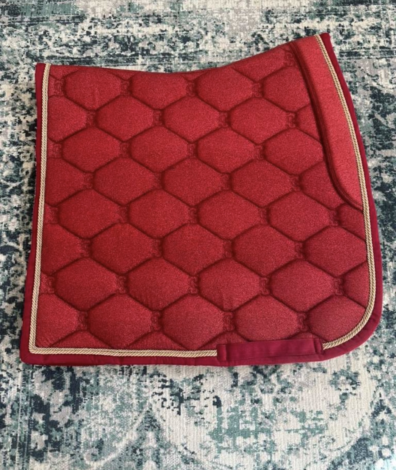 Stübben Dressurschabracke Rotglitzer „Christmas Limited Edition“