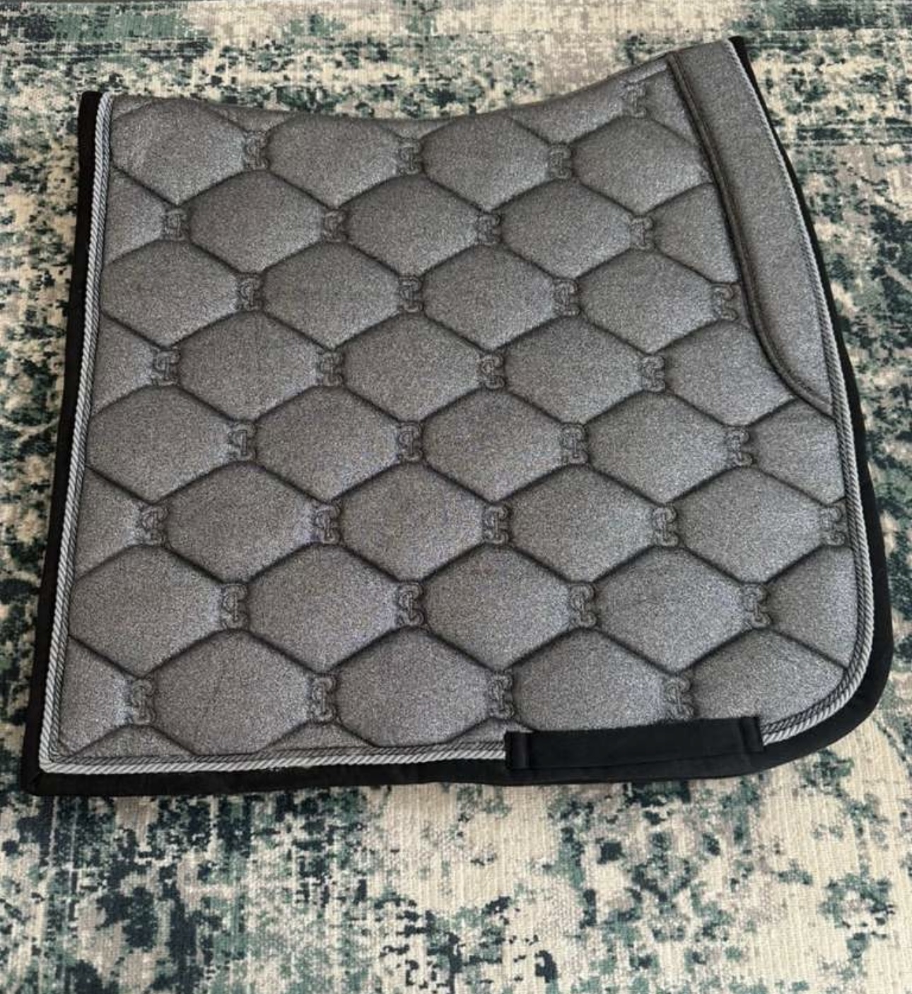 Stübben Dressurschabracke Silverglitzer